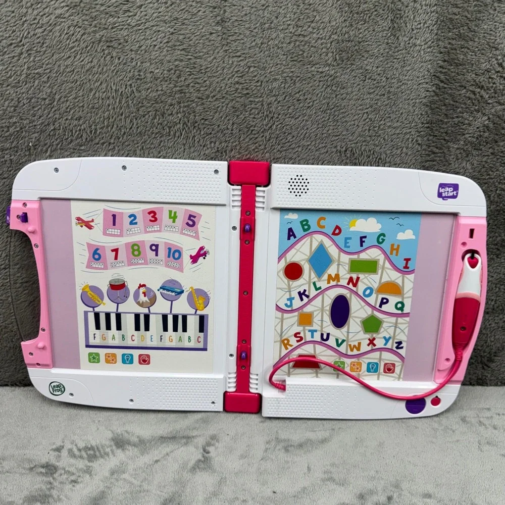 LeapFrog LeapStart Interactive Learning‎ System Pink Purple Kids Educational Toy
